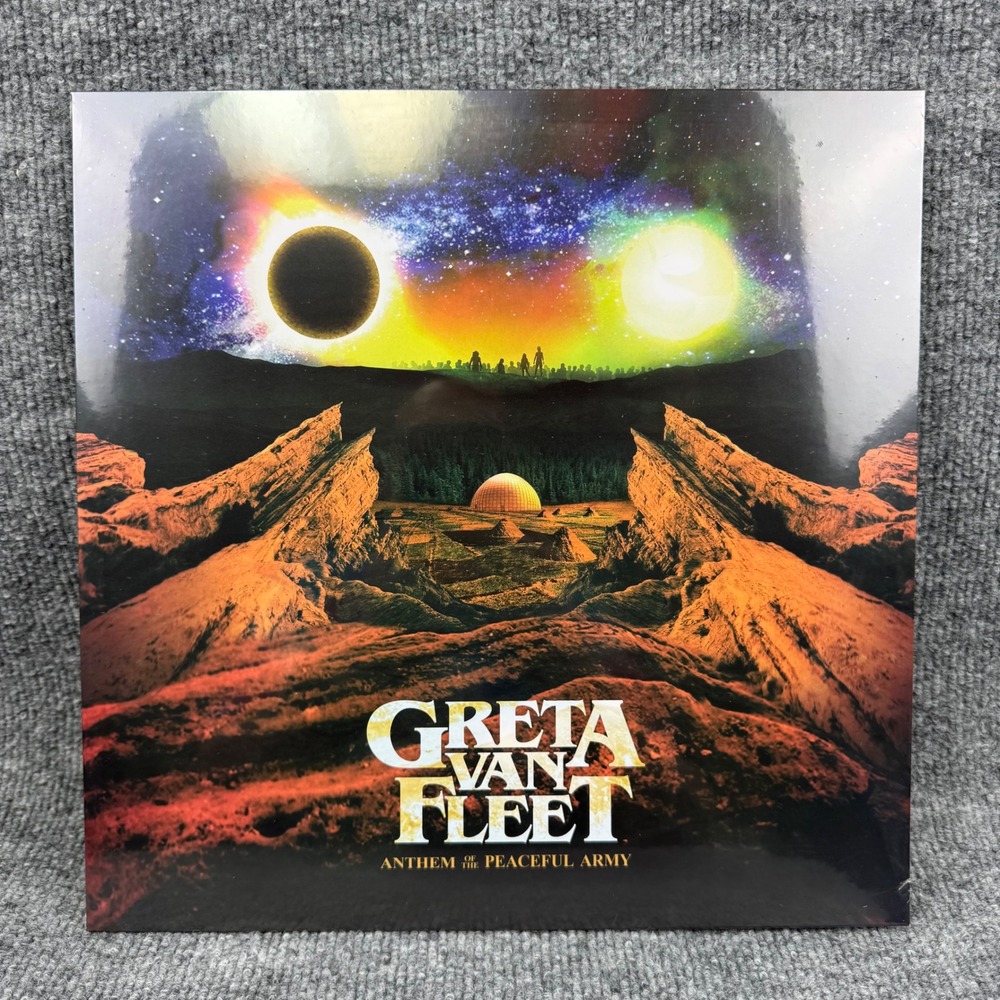 Greta Van Fleet Anthem of the Peaceful Army Vinyl LP New Sealed 2018 Rock Record